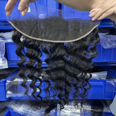 13x4 HD/ Transparent Frontal Loose Deep